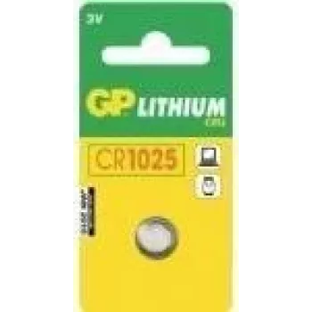 Knopfzelle GP CR1025 Lithium-Ionen 30 mAh für Kameras