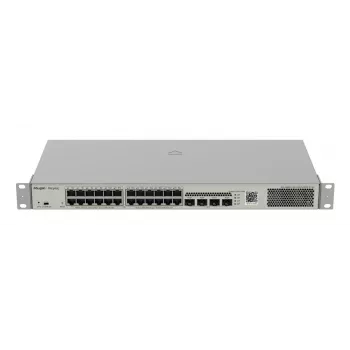 Ruijie Networks RG-NBS3100-24GT4SFP-P-V2 Netzwerk-Switch Managed L2 Gigabit Ethernet (10/100/1000) Power over Ethernet (PoE) Metallisch