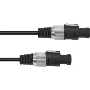 Lautsprecherkabel Omnitronic 2x1,5 mm², 10 m, schwarz
