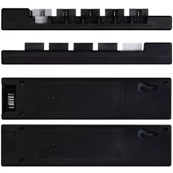 USB- und PWM-Hub Lian Li EDGE HUB EG-HUB01B — 4× USB, 6× PWM-Lüfteranschlüsse