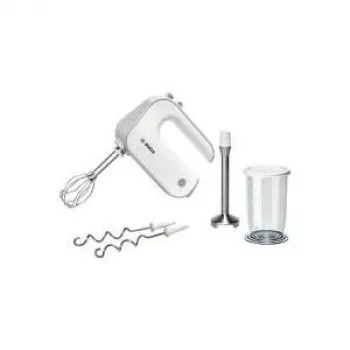 Bosch MFQ4070 Mixer Handmixer 500 W Silber, Weiß