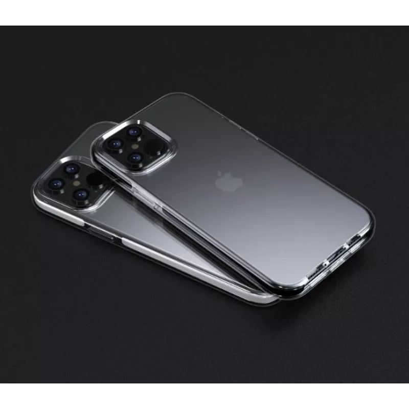 Stoßfeste Schutzhülle Devia Skyfall für iPhone 12 Pro Max, weiß