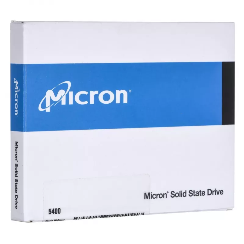 2.5 Zoll SATA III SSD Micron 5400 PRO 240 GB — 3D TLC NAND, 6 Gbit/s, 7 mm