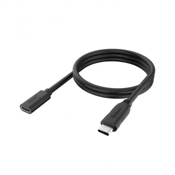 USB-Verlängerungskabel Akasa AK-CBUB70-12BK Type-C 10 Gbit/s, 1,2 m