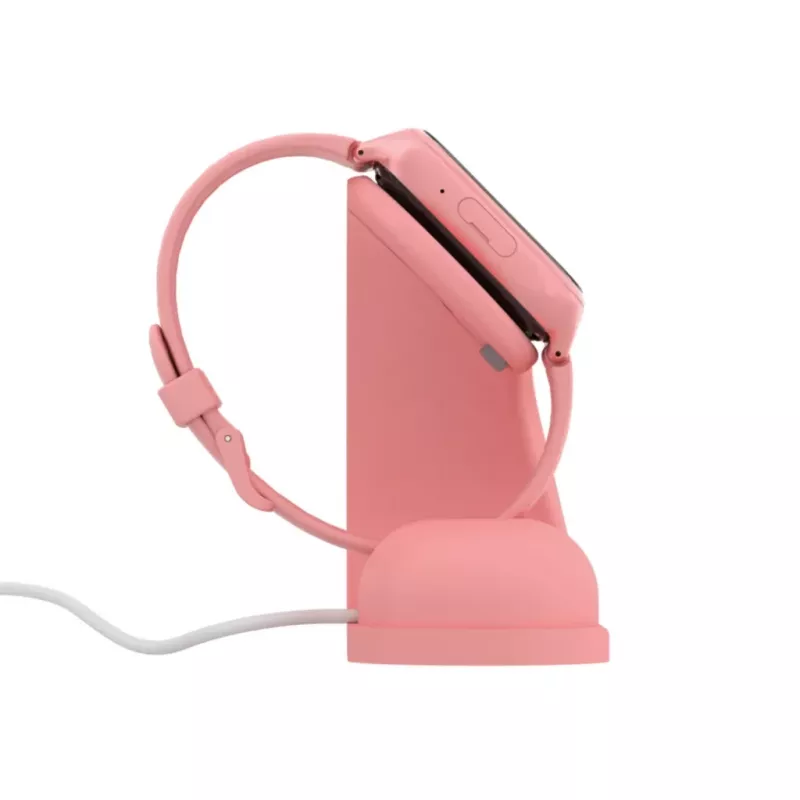 Ladestation Stelio ST-CHS01-PK Junior pink – USB-Ladedock für Telefone und Tablets, Einzelport, kompakt