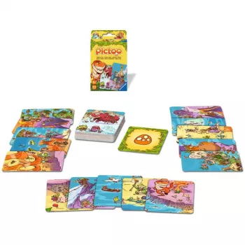 Pictoo Dino-Welt, Kartenspiel