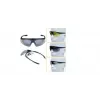 WOSPORT Schießbrille 3 austauschbare Visiere, Bandmodell 6055B