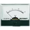 Voltcraft AM-60X46/15V/DC Einbau-Messgerät AM-60X46/15V/DC 15 V Drehspulmessgerät (AM-60X46/15V/DC)