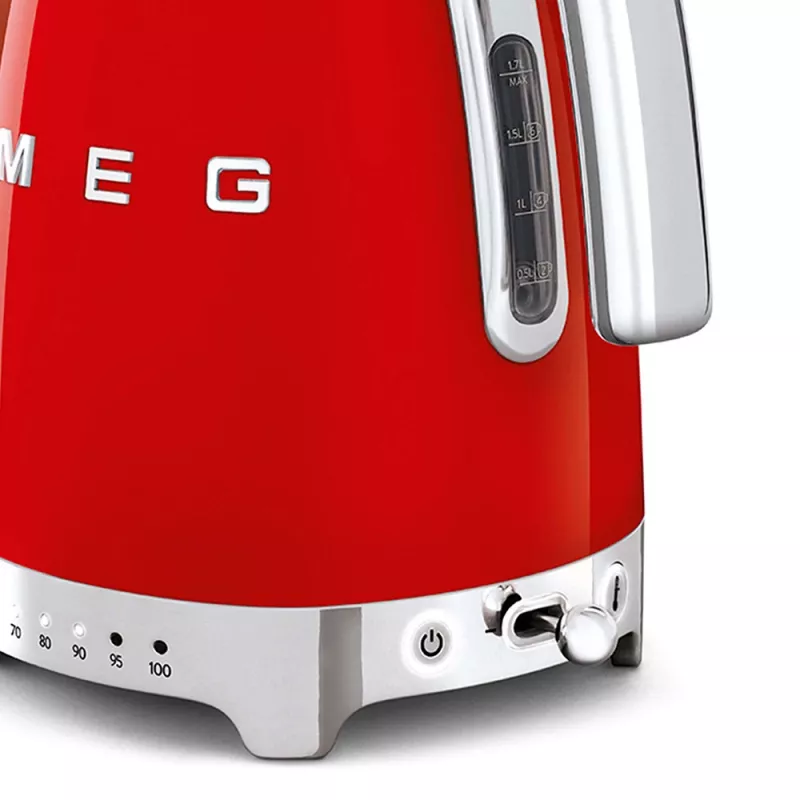 Wasserkocher Smeg 1,7L 2400W Rot