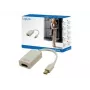 Videokabeladapter LOGILINK Mini DisplayPort auf HDMI Typ A CV0036A, 0,1 m, grau