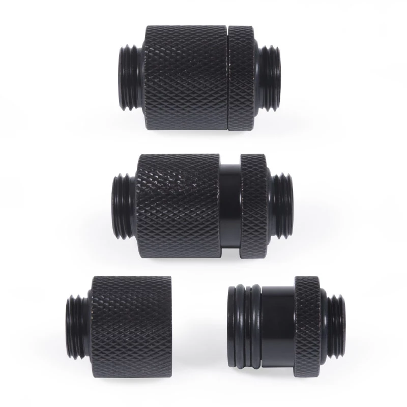 Kühlerhalterung Alphacool ES D-Plug Schwarz Messing 2 cm 35 g