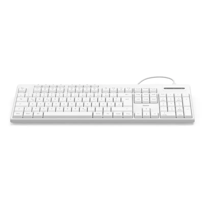 Kabelgebundene Tastatur Hama CK-200 USB Weiß