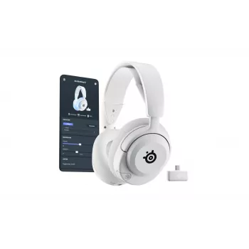 Steelseries Arctis Nova 5P Wireless Headset Kopfbügel Gaming USB Typ-C Bluetooth Weiß
