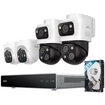 EUFY NVR Sicherheitssystem S4 Bullet-PTZ+ Turret Kamera (E8E00325)