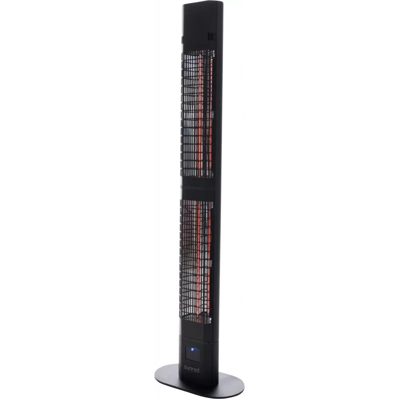 SUNRED | Heizgerät | RD-DARK-3000L, Valencia Dark Lounge | Infrarot | 3000 W | Schwarz | IP55
