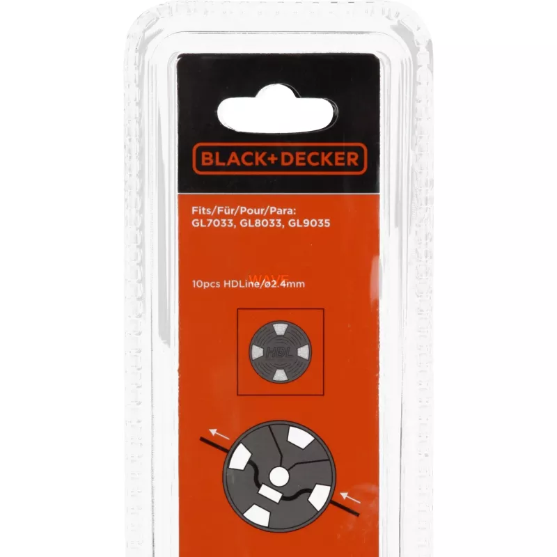 Freischneider-/Rasentrimmer-Zubehör Black & Decker A6489-XJ