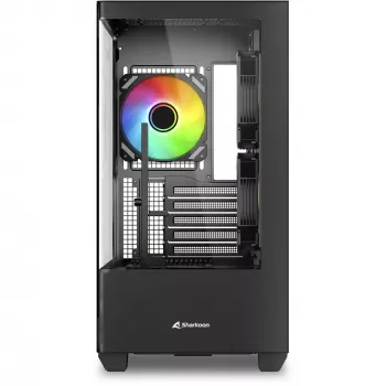 PC-Gehäuse Sharkoon Elite Shark CM100 Tower Micro-ATX, ohne Netzteil, schwarz