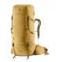 Backpack DEUTER Aircontact Core 60+10 – 60 L (erweiterbar +10 L), 2,1 kg, unisex, gelb