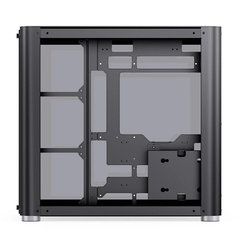 PC-Gehäuse Jonsbo TK-2 2.0 Midi Tower Schwarz