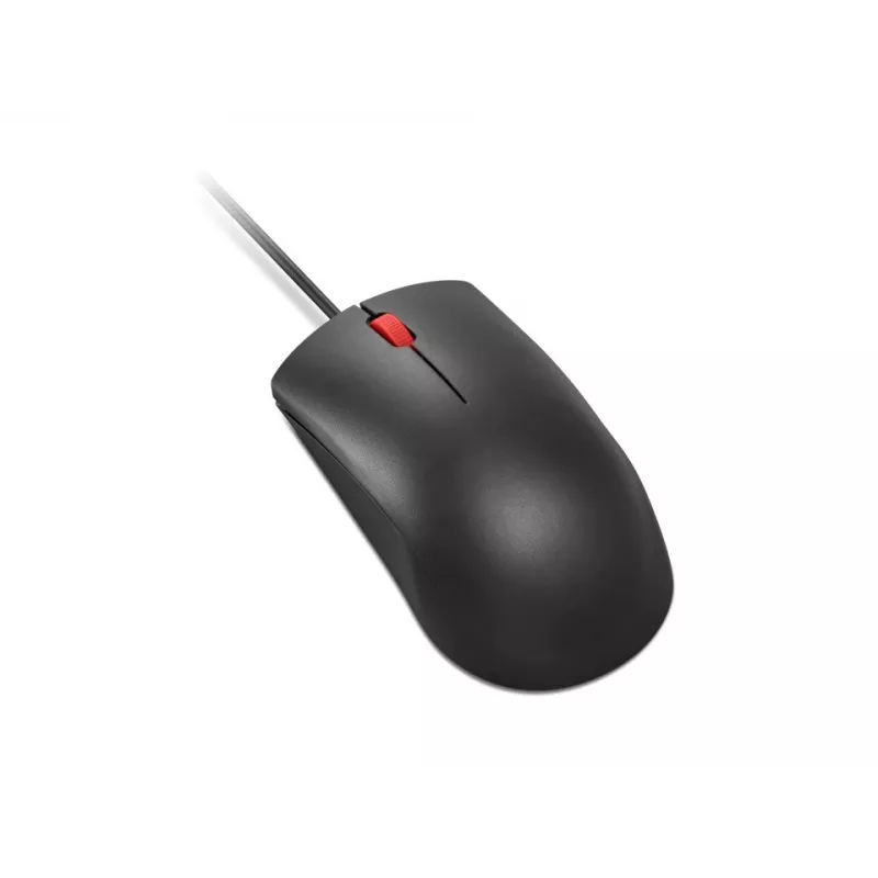 Kabelgebundene USB-A-Maus Lenovo 120 — Schwarz, beidhändig, 1600 DPI, 3 Tasten, 1,5 m Kabel