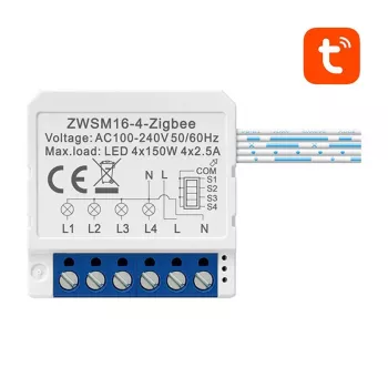 Smart Switch Module Avatto ZWSM16-W4 ZigBee kompatibel mit Tuya, Unterputz-Relais-Modul