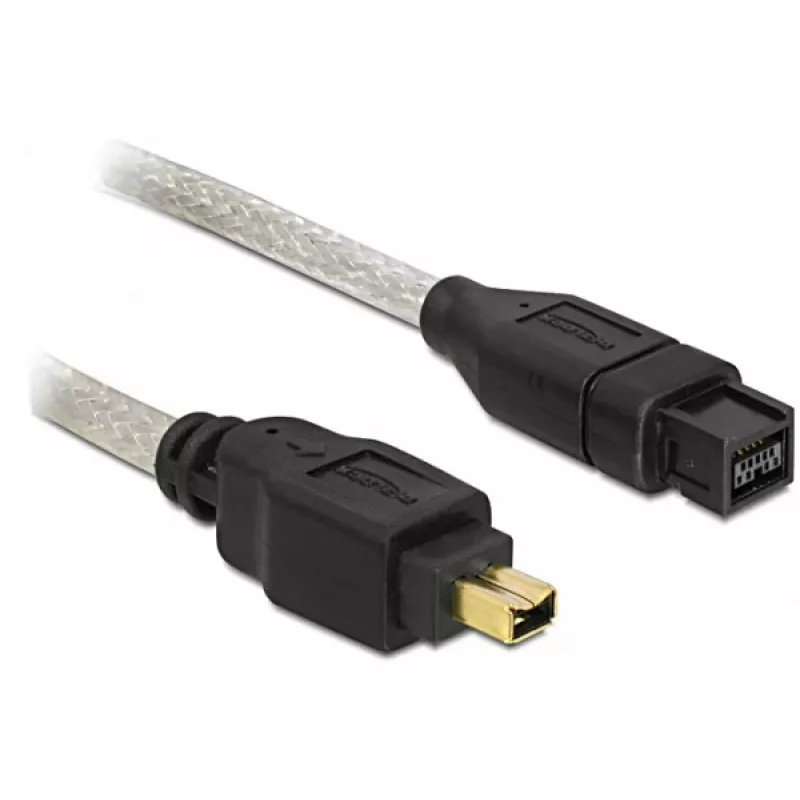 FireWire A/B-Kabel DeLOCK 82588 1,0 m Grau