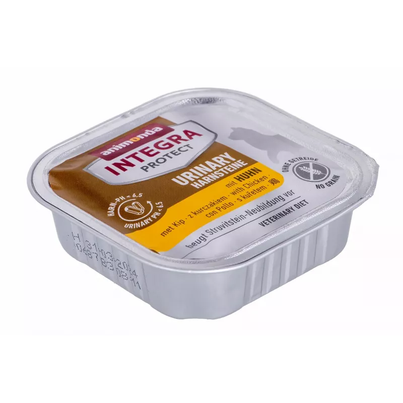 Nassfutter für Katzen animonda Integra Protect Grain Free Huhn 100 g — Harnwegsfürsorge, adult