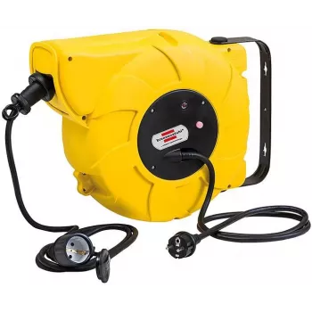 Power Extension Brennenstuhl 1241000300 18m 1 AC Outlet Schwarz Gelb