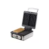 Waffeleisen Domo DO 9047 W 2 Waffel(n) 1400 W Silber