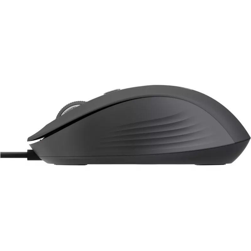 Logitech Signature Wired M520 for Business Optical Wired Maus USB-C Plug-and-Play Windows/Mac/Chrome/PC/laptops - Graphite