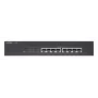 Lancom GS-1208P, Unmanaged, Gigabit Ethernet (10/100/1000), Power over Ethernet (PoE), Rack-Installation, 1U