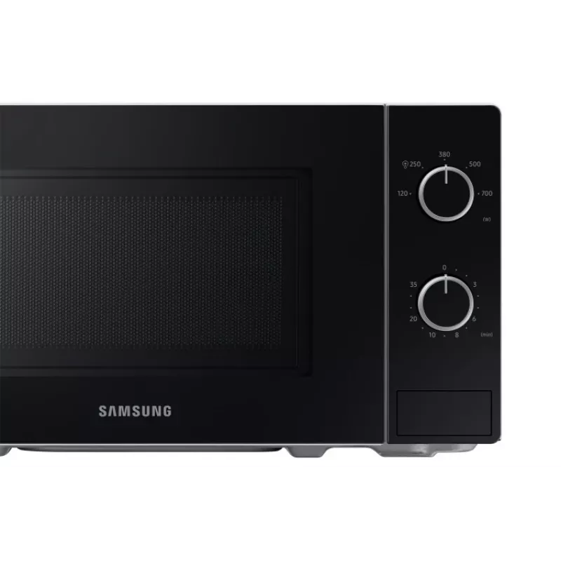 Solo-Mikrowelle Samsung MS20A3010AH, Arbeitsplatte, 20 L Kapazität, 700 W, Drehregler, schwarz