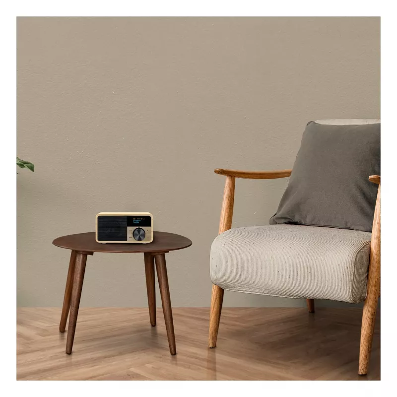 Tischradio Sangean DDR-7 Naturholz FM AM Bluetooth, Holzgehäuse, FM/AM-Tuner, Bluetooth-Audio