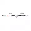 DeLOCK 87859 Audiokabel RJ-45 RCA 3,5 mm Schwarz Rot Weiß