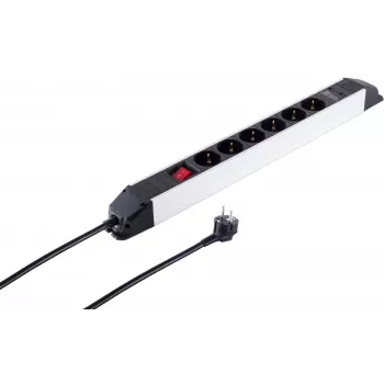 Steckdosenleiste ShiverPeaks S/CONN 6-fach mit USB-Anschlüssen