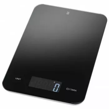 WMF 0608736040 Schwarze rechteckige elektronische Küchenwaage