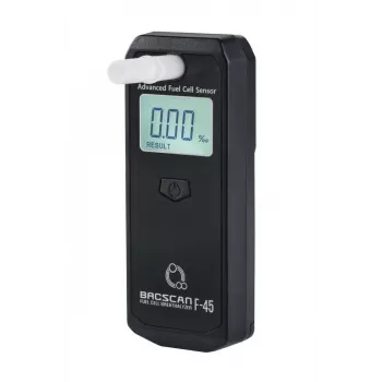 BACscan F-45 Alkoholtester 0 - 4% Schwarz