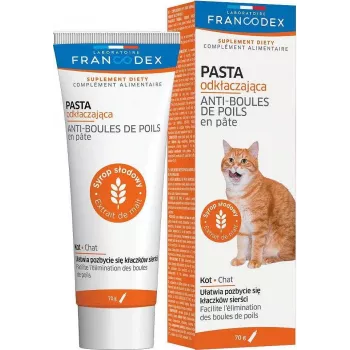 FRANCODEX Anti-Haarballen-Paste für Katzen - 70g