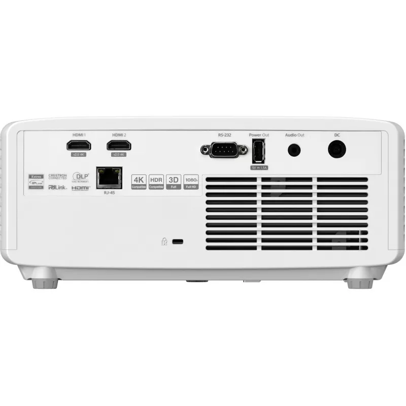 Optoma ZH520 DLP-Laserprojektor, 5500 lm, Full HD (1920 x 1080), 16:9, 3D, LAN, Weiß (E9PD7M201EZ1)