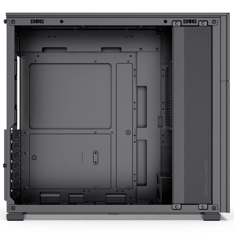 Jonsbo D41 Mesh Standard ATX PC-Gehäuse – Schwarz, Temperglas