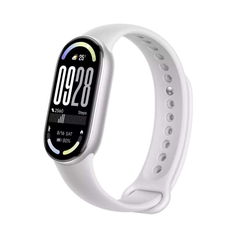 Smartwatch Xiaomi SmartBand 10 Silber AMOLED BT