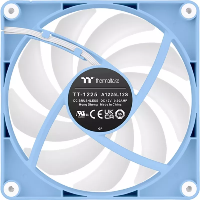 Thermaltake CT120 Reverse ARGB 120mm Gehäuselüfter, Hydrangea Blau, 2er-Pack
