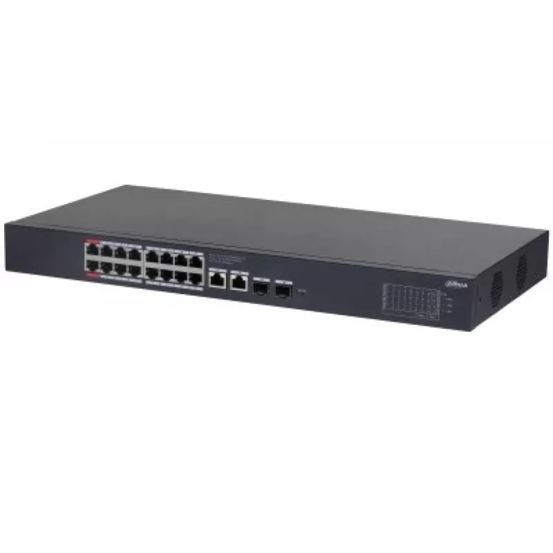 Dahua Technology CS4220-16GT-135 Netzwerk-Switch Managed L2 Gigabit Ethernet (10/100/1000) Power over Ethernet (PoE) Schwarz