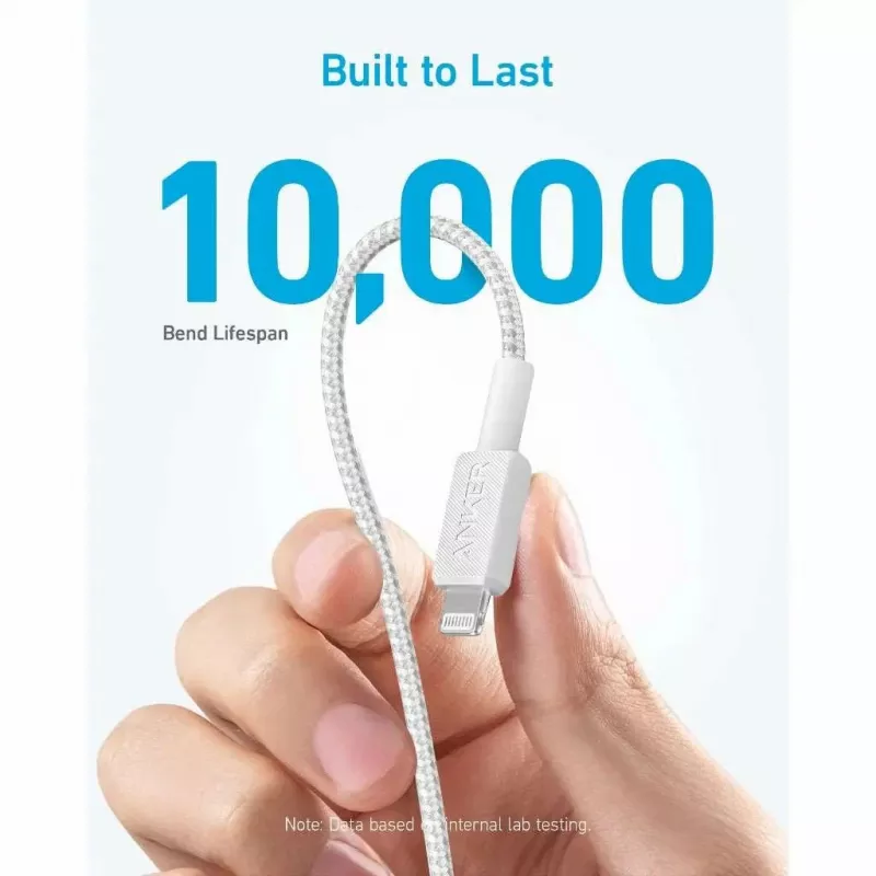 Kabel Anker 322 0,9 m Lightning auf USB-C 30 W