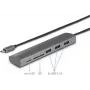 Renkforce RF-3374948 Schnittstellen-Hub USB 2.0 Type-C 5000 Mbit/s Silber (RF-3374948)
