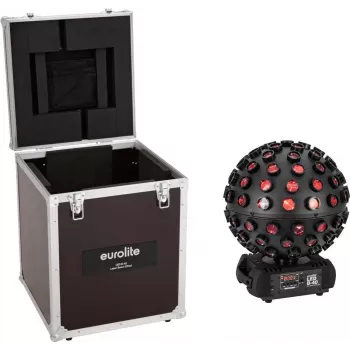 LED-Effektlicht EUROLITE B-40 HCL MK2 Schwarz — kompakter Bühnen-/Blinder-Scheinwerfer, RGB+UV-LEDs, DMX-Steuerung