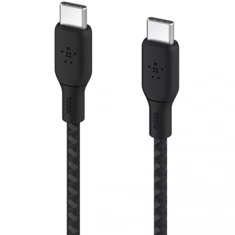USB-Kabel Belkin CAB014bt3MBK 3 m USB-C Schwarz USB 2.0