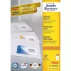 Avery 3655 Selbstklebeetiketten Rechteckig Permanent Weiß 200 Stück