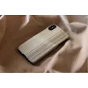Smartphone-Hülle man and wood für iPhone X/XS – Vintage Olive Schwarz