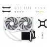 TRYX PANORAMA 280 Prozessor Flüssigkeitskühlung Kit 14 cm Weiß 1 Stk.